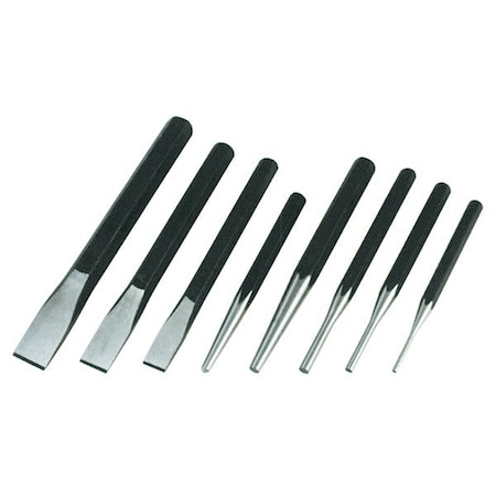 Atd Tools ATD 8-Piece Punch and Chisel Set 760
